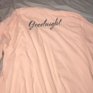 Goodnight robe